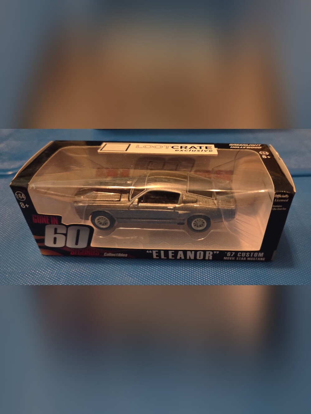 Greenlight Eleanor 67 Mustang Gone IN 60 Seconds 1:64 Loot Crate Die Cast